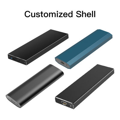Solid State External Hard Drive SSD 2280 Plug And Play NVMe TYPEC Dual Interface