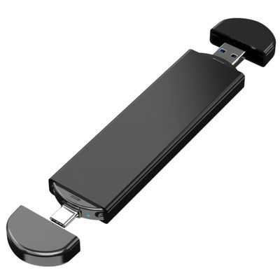 Type C USB3.0 SSD External Hard Drive M.2 Nvme Sata Dual Interface Design For Laptop