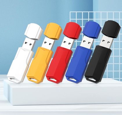 Plug And Play USB 3.0 Pen Drive 64GB 128GB Plastic Flash Stick Customized Logo