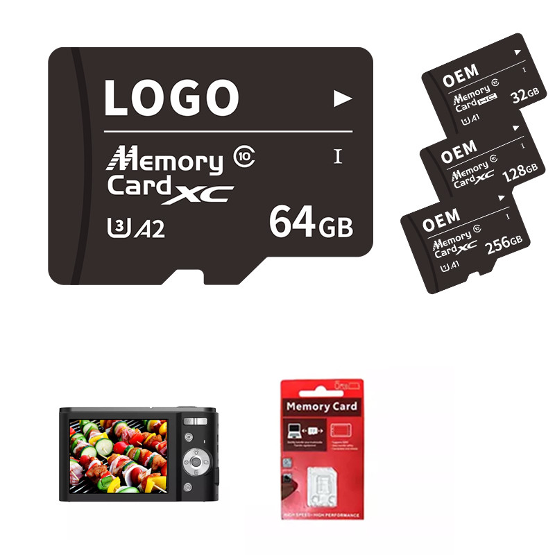 Himory BSCI CE ROHS FCC UKCA Micro Sd Card Tf Card 128gb 256gb 512gb